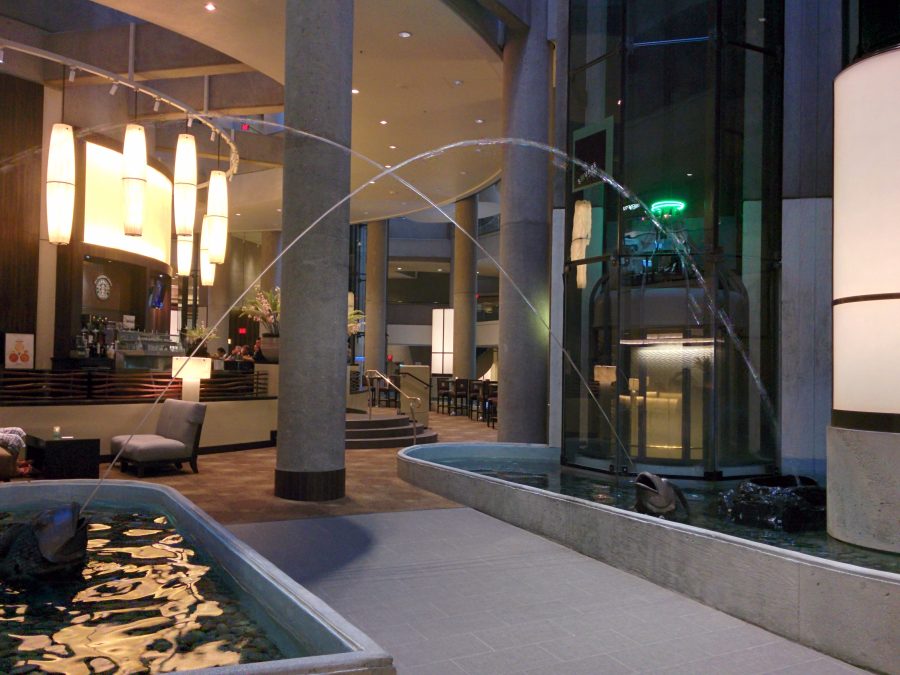 Meridian Atrium Water Wall
