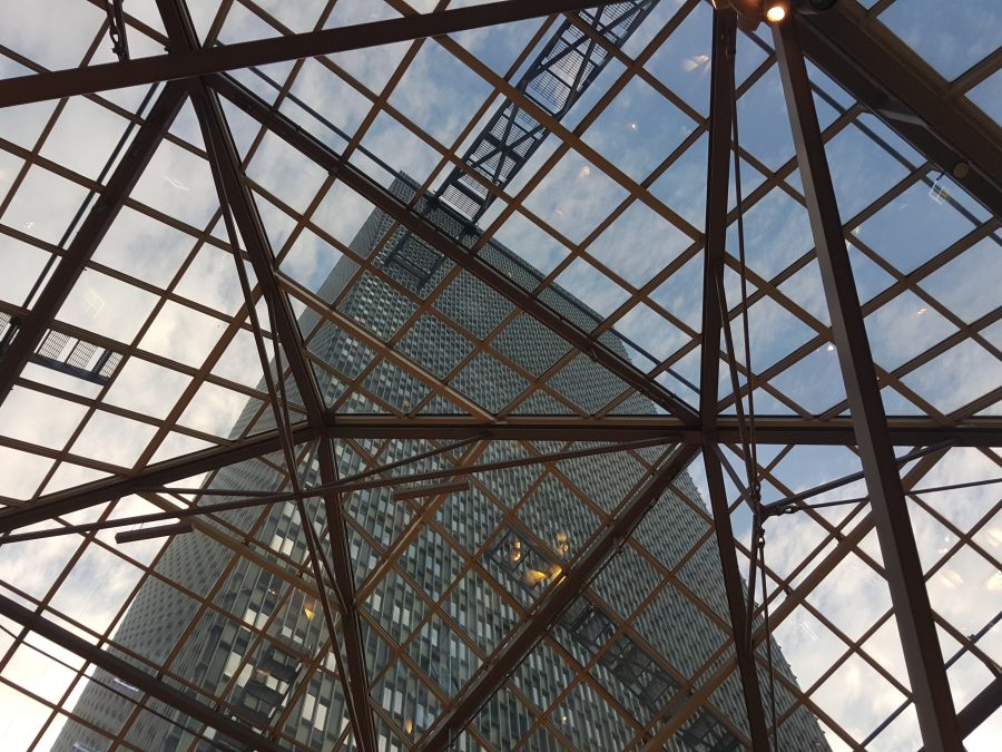 Textured Rainscreen Glass